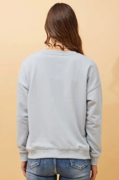 LUXE GIGI SWETASHIRT -Printedcarpetus b101bf62938ec6da5913bb1d8e03a2bf