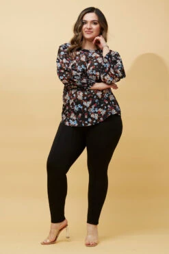 ELEGANT BALLOON SLEEVE FLORAL BLOUSE -Printedcarpetus b21e090ea9b4157f4af409bff3eb6d1c