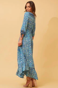 Stella JASMINE PAISLEY BOHO MAXI DRESS -Printedcarpetus b2273250db82da24b1cc46774c4944a8