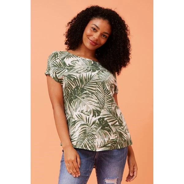 SHANA TROPICAL PRINT TOP 10 SHANA TROPICAL PRINT TOP - Image 8