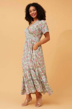 AVANI BOHO FLORALMAXI DRESS -Printedcarpetus b448c046d5d72e997340df988c65c618