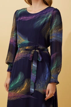 PRISCILLA FEATHER PRINT DRESS 16 PRISCILLA FEATHER PRINT DRESS -Printedcarpetus b45c0a2b42953165c6d8a9f6d1e986c0