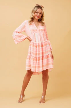 AMIRA JAQUARD BOHO SHORT DRESS -Printedcarpetus b49e3be7db5fc0a13c8d769af5f24643