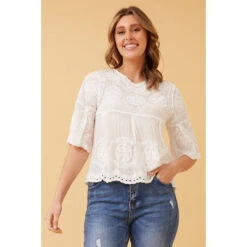 ELLIOT EMBROIDERED TOP 15 ELLIOT EMBROIDERED TOP -Printedcarpetus b4add57c2cc1e1ddcc0abe45183e78bf