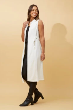 HYLEE LONGLINE VEST -Printedcarpetus b4c0dc56db0dfe6d34f96a6c01f13f88