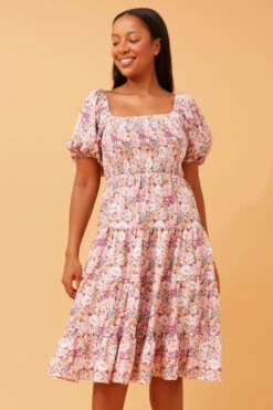 CASSANDRA FLORAL SHORT DRESS 11 CASSANDRA FLORAL SHORT DRESS -Printedcarpetus b5582d724d0ee07246e8ece6c326980a