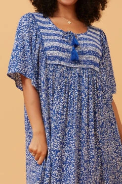 HONDA BOHO BABYDOLL DRESS -Printedcarpetus b62292d3ba908d30781f7dd4ced0fb93