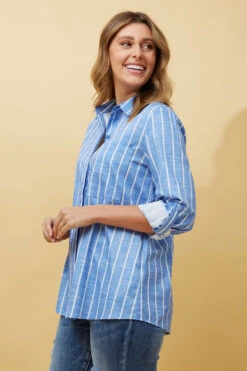 DONOVAN STRIPE SHIRT -Printedcarpetus b67e17ed231631952b9c784fed80905a