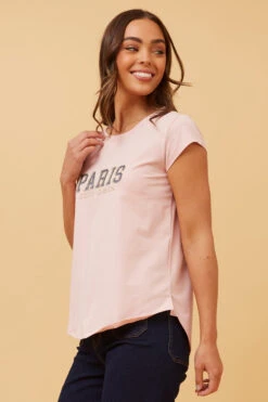 COCO PARIS TSHIRT -Printedcarpetus b6e83634a31d222517ae1bb9c870c5e3