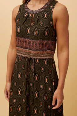 ALLY PAISLEY BOHO MAXI DRESS -Printedcarpetus b79283d41e2efe295454c5fef93e97d5