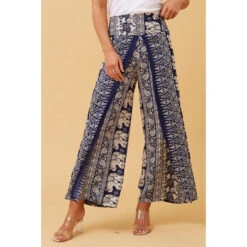 JAZ BOHO WIDE LEG PANTS -Printedcarpetus b83452c433978572c29e7ddc0acc80d7