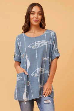 VALERIA FISH PRINT TOP 18 VALERIA FISH PRINT TOP -Printedcarpetus b88ce0c9ca5cadd38c0b0885ebd4553a