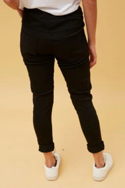 JANJA STUDDED WINGS JOGGER PANTS -Printedcarpetus b93ef5dead2430cbe3465d2f38e10a77