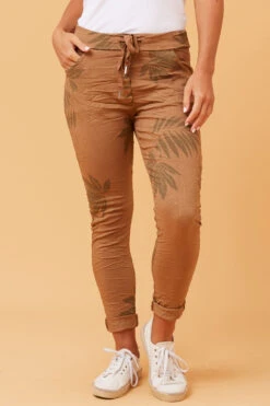 JANJA FOIL PRINT JOGGER PANTS -Printedcarpetus b9a28a00173e68796864589bd789c608 270f1764 d104 47d5 bd48 99157dc85a53