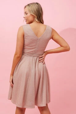 SLEEVELESS SHORT GLITTER DRESS -Printedcarpetus ba4e80f9e7053e71b391ff2be7056687