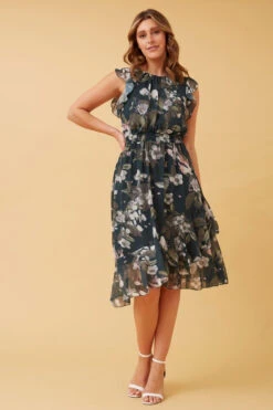 LOLA FLORAL MIDI DRESS 13 LOLA FLORAL MIDI DRESS -Printedcarpetus ba92716cc4645fada2f10cec554d7d62