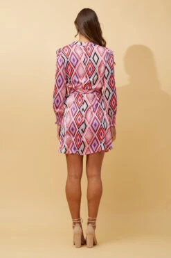 MAGGIE BUTTON FRONT SHORT DRESS -Printedcarpetus baf8e80584de30c6e0b01fc5aedbcc9b