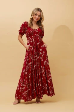 DAISY FLORAL BOHO MAXI DRESS -Printedcarpetus bb07ddf0530c5c3811a917d25a67a44c