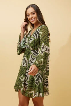 OSAKA MINI DRESS -Printedcarpetus bc3545481fce1f7a1bbc5fdd3e0ab4c6