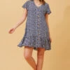 SHILOH POLKA DOT SHORT DRESS -Printedcarpetus bc4fed12e115bd536e41e44d8b02173c
