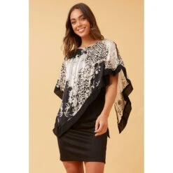 KYLIE LEOPARD COLD SHOULDER DRESS -Printedcarpetus bc9742dddf294283a0439e2a8835bf08