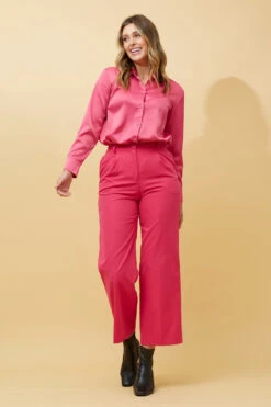 ALITA SATIN SHIRT -Printedcarpetus bd1ed6092117d1949dfb07894b016fb8