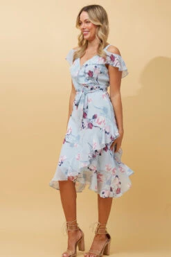 GIDGET FLORAL RUFFLE DRESS -Printedcarpetus bdbd92d5be913beb0a504b1504061806