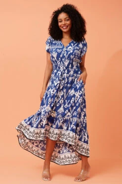 Stella VIV BOHO HI LOW DRESS -Printedcarpetus bdd1b15e4d079fb30e578d0074b92512