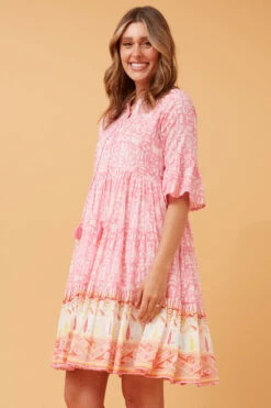 KARITA BOHO SHORT DRESS -Printedcarpetus bdd8a148353d0592e2534825ca034ef8