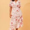 WINDSOR FLORAL MIDI DRESS -Printedcarpetus bf8710d935e7f24fc196d36b126461d1