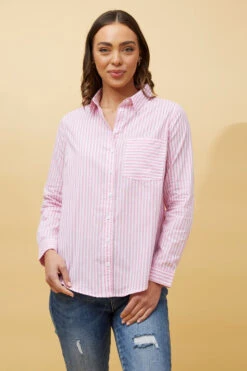 MARGARET STRIPE SHIRT -Printedcarpetus c0d2604578f8a911a159824b83295f6c