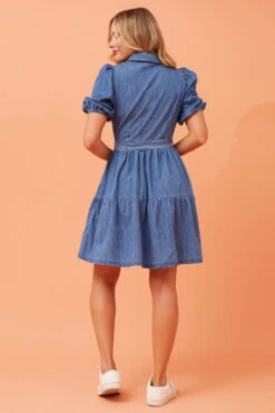 ROSALINDA DENIM SHIRT DRESS 14 ROSALINDA DENIM SHIRT DRESS -Printedcarpetus c107d367dcc0c2e78bae9de50a0393b2