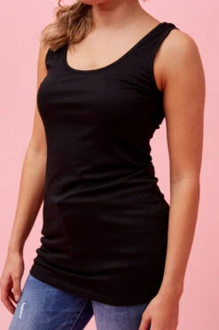 ADA LONGLINE BASIC SINGLET -Printedcarpetus c318fca516583f83fbd914f00c59efab