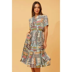 MARIELLA BOHO MIDI DRESS -Printedcarpetus c35a953b0e56bab67620da50dfb8de21