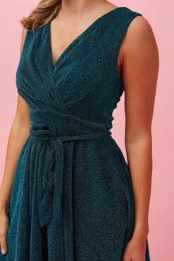 SLEEVELESS SHORT GLITTER DRESS -Printedcarpetus c404c94a07d41302cabd835534983534