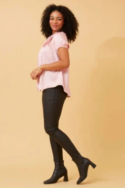 ANNE SATIN TOP -Printedcarpetus c45102349e25bcb53842fa645fce8491