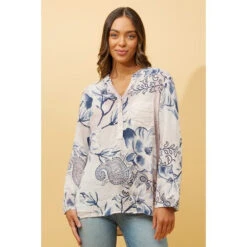 ROSETTA FLORAL SEQUIN SHIRT -Printedcarpetus c563dbcfc71e2a8d0c6c342b1d9d5a78