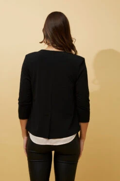 SALMA SOLID BOLERO -Printedcarpetus c57562e6cb9396112b8cc85d823d4a71