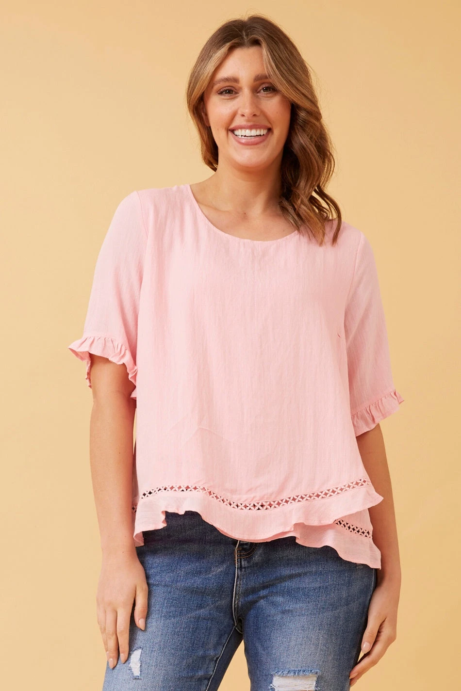 JAYDON LACE TRIM TOP 10 JAYDON LACE TRIM TOP - Image 8