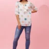 POLKA DOT PEASANT TOP -Printedcarpetus c63d791e321cf678a30eea9d749ea850