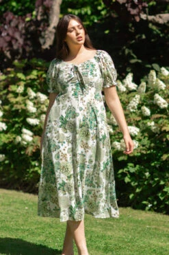 FAITH BOW FRONT MIDI DRESS -Printedcarpetus c9dc61e2a15e367a4bc22dadd34411a7