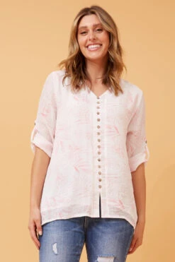 LEAF PRINT BUTTON FRONT TOP -Printedcarpetus ca1d033d064809a797dcf1ecdfcc0bea 45d69c56 1b8d 4408 b142 168a3a60bfcd