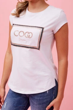 COCO EMBELLISHED TSHIRT -Printedcarpetus ca5ff6ed30f865616aa411bb2b9756cd