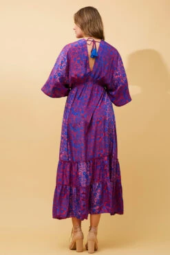 CHANDRA SATIN MAXI DRESS -Printedcarpetus ca9fe0ab5e78f00935cac505f37b7293