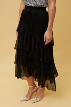 HARLENE PLEATED MAXI SKIRT -Printedcarpetus cac9a05f43a4ce102939b682e19a9113