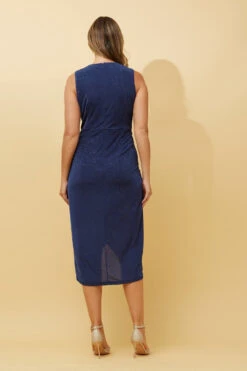 FELICIA CROSSOVER GLITTER DRESS -Printedcarpetus cb33b0158da97159594935decdaedcf6