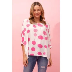 FLORA OVERSIZED POLKA DOT TOP -Printedcarpetus cb6890b86bd9558b51cf56b46f4d9d0b