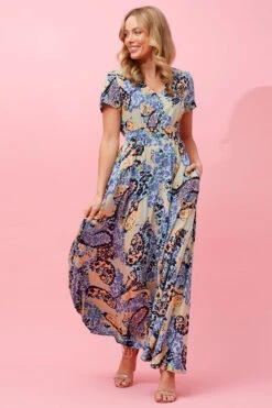 MEGAN FLORAL BOHO MAXI DRESS -Printedcarpetus cc600bca4d3d9ace1b5a6828a4ace175