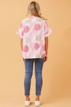 CLINTON POLKA DOT TOP -Printedcarpetus cdaf5b9e2e59833462b4e48e9194ff48