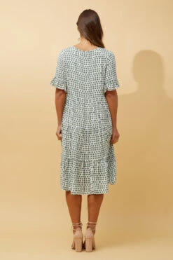 KENNA POLKA DOT MIDI DRESS -Printedcarpetus cf59b0a78b9e78e357b9814e37900b96